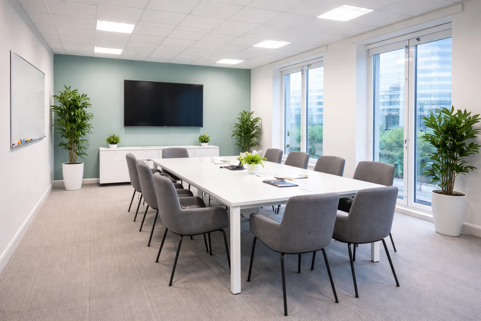 Office decorating London meeting room